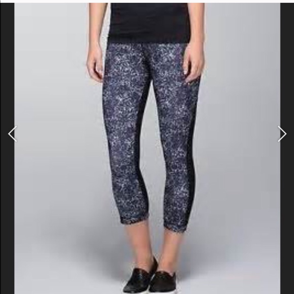 Lululemon Crop leggings rival pace